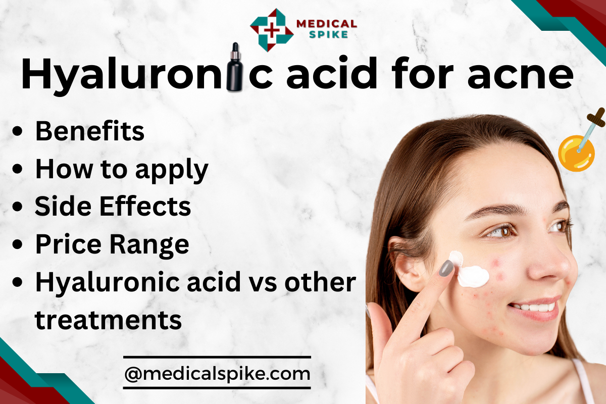 Hyaluronic acid for acne